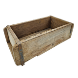 Wooden box brick shape brick shape box recycled wood box 30 cm