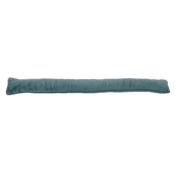 Draft stopper Wind stopper Door wind stopper Draught excluder Microfiber 90 cm Dark Green