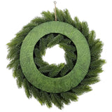 Adventskranz Tannenkranz Weihnachtskranz künstlicher Deko-Kranz grün Kranz Ø40cm - Adventskranz