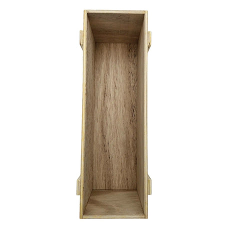 Aufbewahrungsbox Kiste Holz braun eckig Herz Küche Aufbewahrung Dekokiste Natur - Aufbewahrungsbox