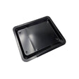 Backblech ausziehbar antihaftbeschichtet Carbonstahl Metall 33x33- 52 cm Schwarz - Backblech
