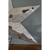 Christbaumspitze 35cm Baumspitze Weihnachten Metall Glitzer LED Stern B-WARE - Weihnachtsstern LED