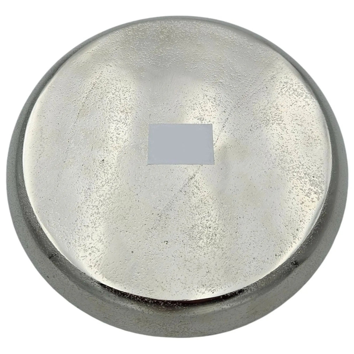 Dekoteller Silber Metall Teller Schale Dekotablett Kerzenteller Dekoschale Ø20cm - Dekoteller