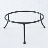 Feuerschale Ø 47 cm Feuerkorb Eisen Metall schwarz Schale Feuer Feuerstelle - Feuerschale