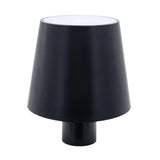 Flaschenlampe Aufsatz für Flasche LED Aufladbar warmweiß Touch Leuchte Lampe - Schwarz Glatt - Leuchte Touch