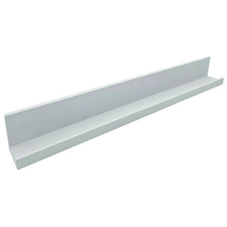 Fotoleiste Bilderleiste Schweberegal Holzregal Wandregal Bücherregal Wandboard - Klein weiß 58 x 6 x 7 cm - Wandregal