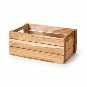 Holzkiste Teakholz Dekokiste Korb Aufbewahrungsbox Box 28x22 o. 20x13 cm Holzbox - Klein - Holzkiste