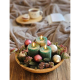 Holzschale Mangoholz Dekoschale rund Schale für Lebensmittel natur braun Ø 30 cm - Holzschale