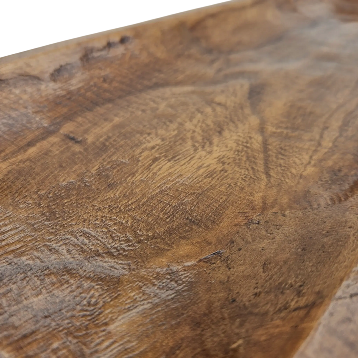 Holztablett Holzbrett Dekoschale Holzschale braun 58x22 cm Kerzentablett Dekobrett XXL - Dekobrett
