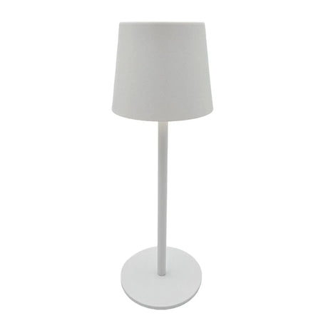 Lampe LED ohne Kabel Touch Tischleuchte Tischlampe Leuchte kabellos dimmbar - Weiß, Höhe 27 cm (Modell Sue) - Lampe