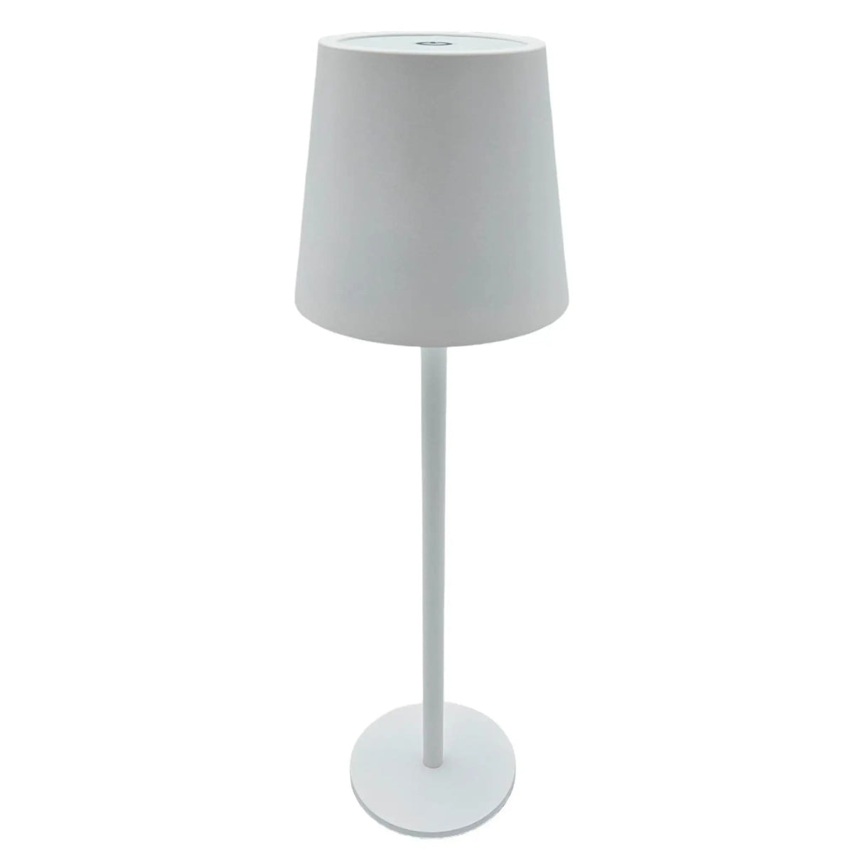 Lampe LED ohne Kabel Touch Tischleuchte Tischlampe Leuchte kabellos dimmbar - Weiß, Höhe 37 cm (Modell Lina) - Lampe