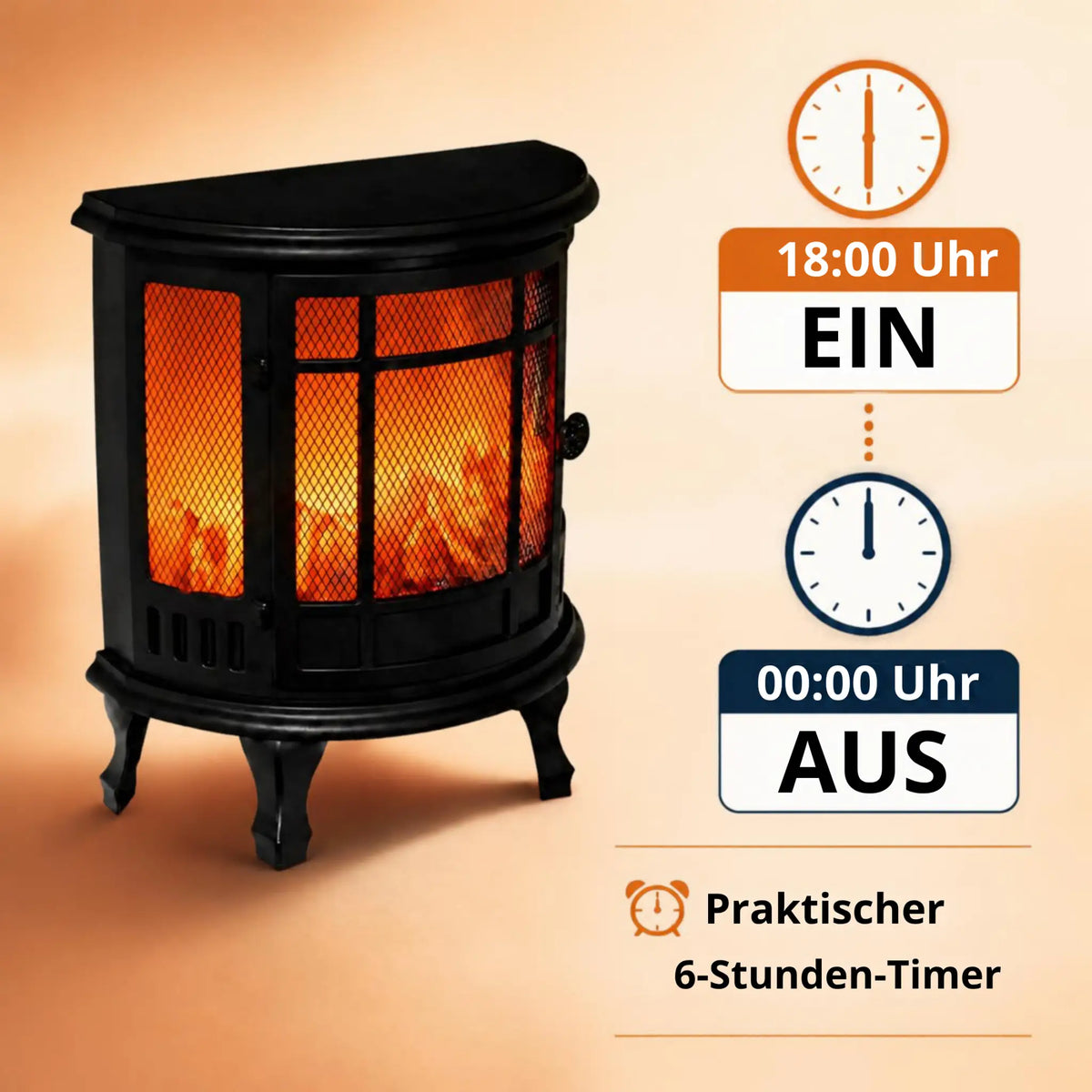 LED Kamin mit Flammeneffekt – Gemütliche Atmosphäre für Ihr Zuhause - Dekokamin