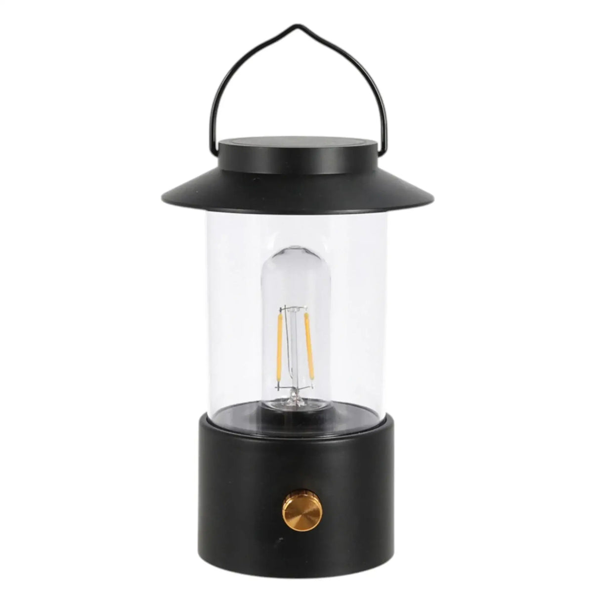 Leuchte Lampe Campinglampe stufenlos Dimmbar LED schwarz Laterne AKKU USB - Leuchte Touch