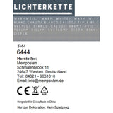 Lichterkette warmweiß 1128 LED Timer Weihnachtsbeleuchtung innen & außen - Lichterkette LED