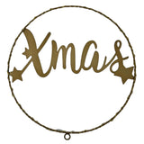 Lichterkranz Weihnachtsbeleuchtung LED warmweiß Weihnachtsdeko Ring Kranz Ø 30 cm B-WARE - LED Türkranz