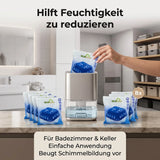 Luftentfeuchter Nachfüllpack 8 × 400 g – Granulat Nachfüllbeutel - Luftentfeuchter