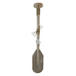 Paddel Holz maritim Dekopaddel Holzpaddel Deko Ruder braun weiß Länge 60 cm - Deko Paddel