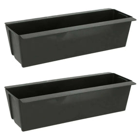 Pflanzkästen für Palette Paletten Pflanzkasten Palettenbeet Blumenkasten Kästen - 2 Stück - Pflanzkästen für Paletten