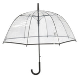 Regenschirm Glockenschirm Schirm Regen Glockenform rund klar transparent Ø 85 cm