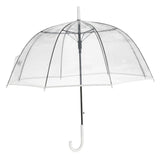 Regenschirm Glockenschirm Schirm Regen Glockenform rund klar transparent Ø 85 cm