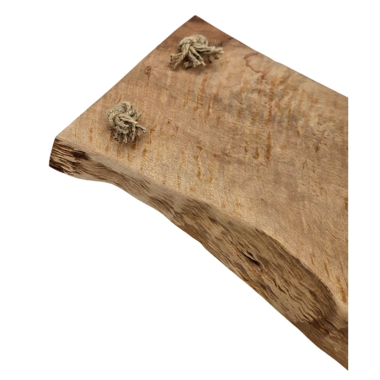Serviertablett Holz Servierbrett Anrichteplatte Platte Tablett braun 50 cm Lang - Serviertablett