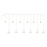 Fairy lights Christmas decoration Christmas tree star 138 LED indoor outdoor star curtain