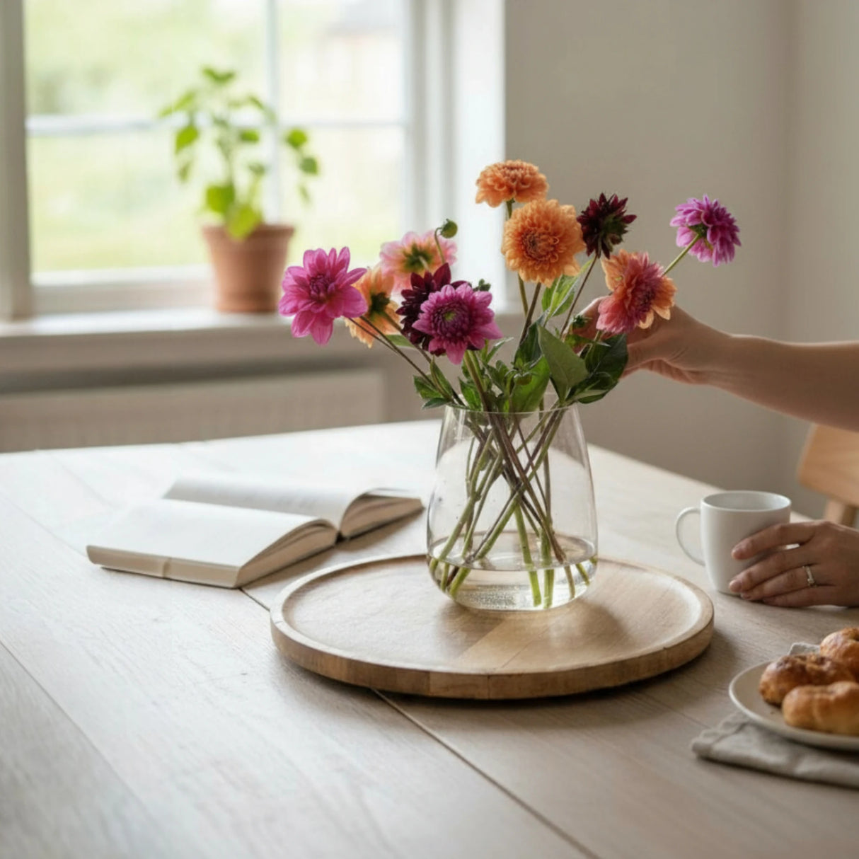 Teller Holzteller Mango Dekoteller Tischdeko Mangoholz Deko Schale Holz Ø 38 cm