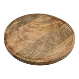 Teller Holzteller Mango Dekoteller Tischdeko Mangoholz Deko Schale Holz Ø 38 cm