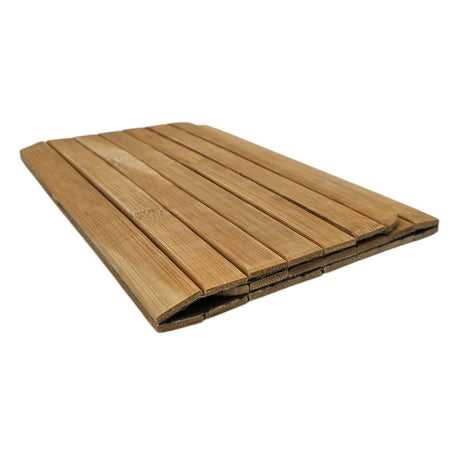 Sofatablett flexibel Bambustablett Bambus Natur anthrazit Armlehnen Schoner - Serviertablett