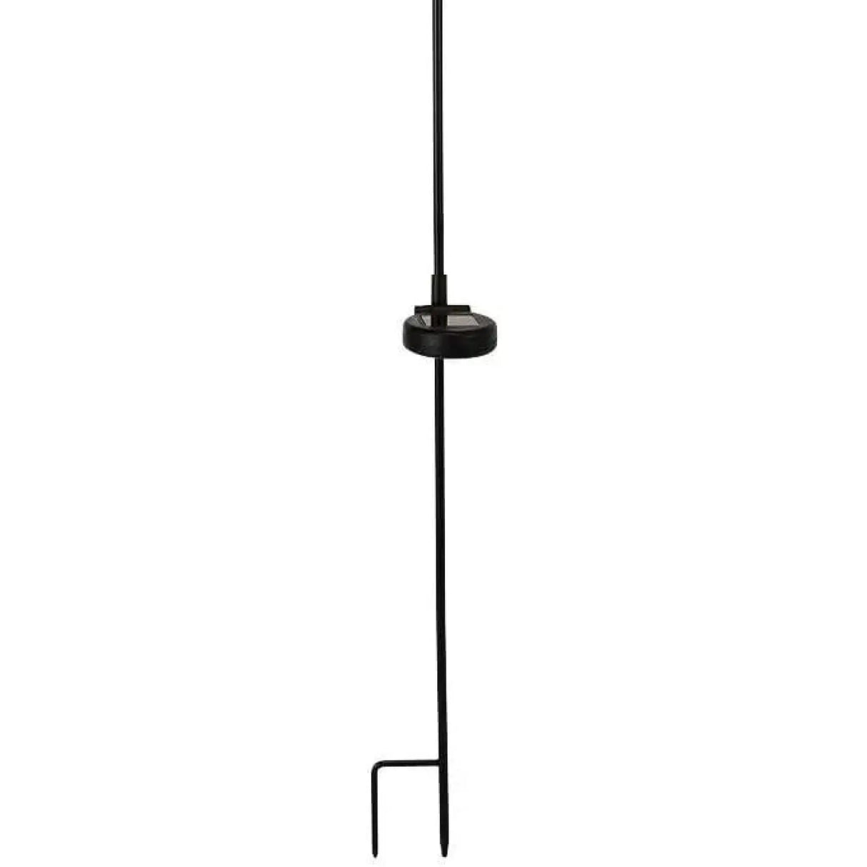 Solarleuchte SKY Solar Solarlampe schwarz Metall Höhe 90 cm Welle - Solarleuchte
