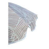 Sonnenschirm Strandschirm Balkonschirm grün creme braun 160 cm UV Schutz 30+ - Sonnenschirm