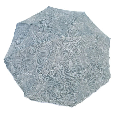 Sonnenschirm Strandschirm Balkonschirm grün creme braun 160 cm UV Schutz 30+ - Sonnenschirm