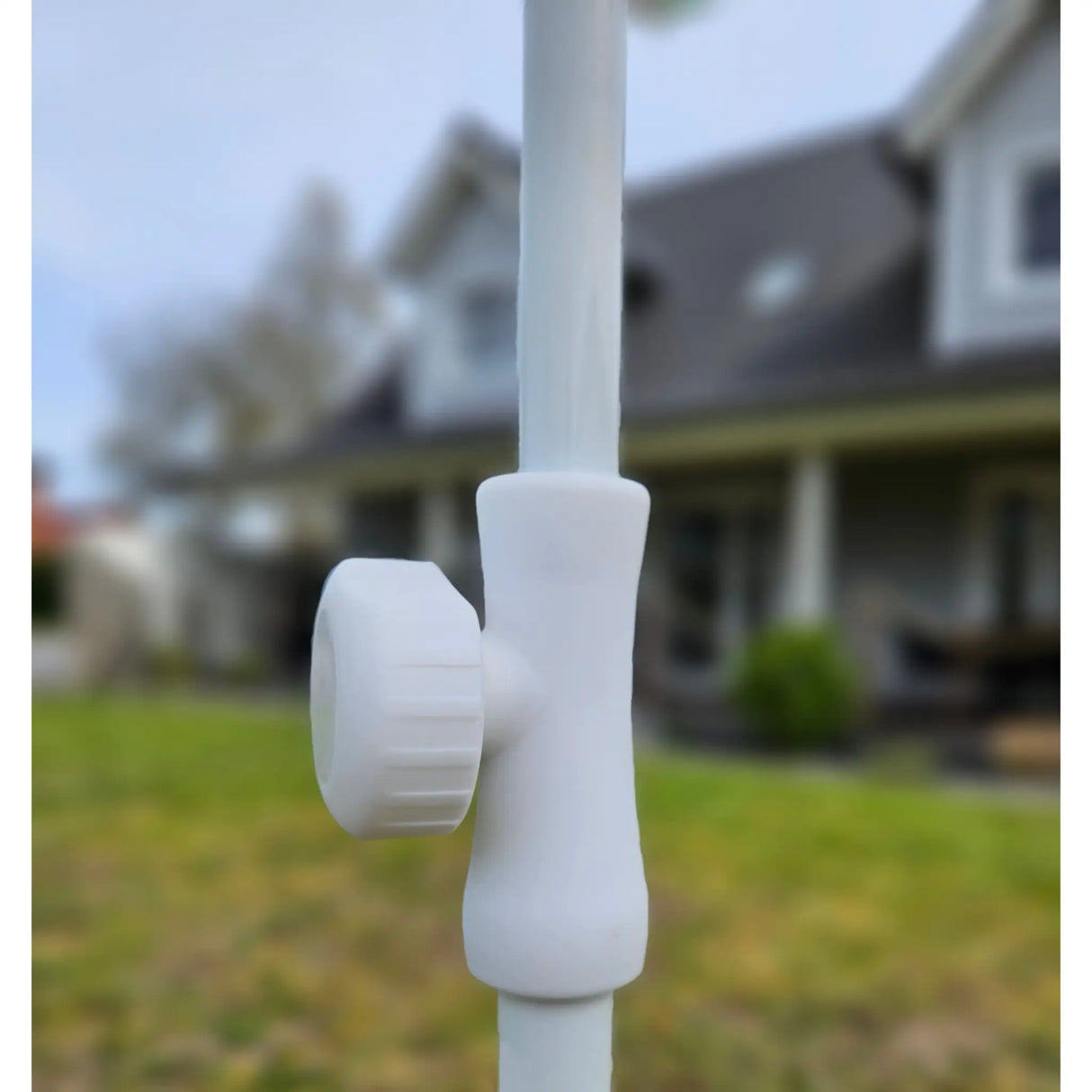 Sonnenschirm Strandschirm Balkonschirm UV Schutz 50+ blau gelb 155 cm bunt - Sonnenschirm