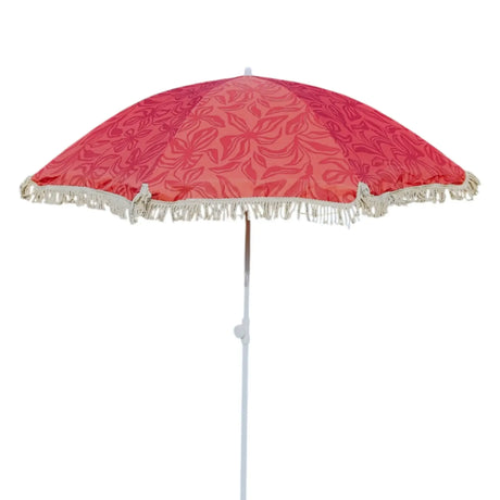 Sonnenschirm Strandschirm Gartenschirm BOHO UV30+ Balkonschirm Fransen - Sonnenschirm