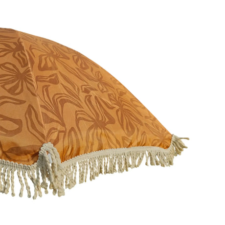 Sonnenschirm Strandschirm Gartenschirm BOHO UV30+ Balkonschirm Fransen - Sonnenschirm
