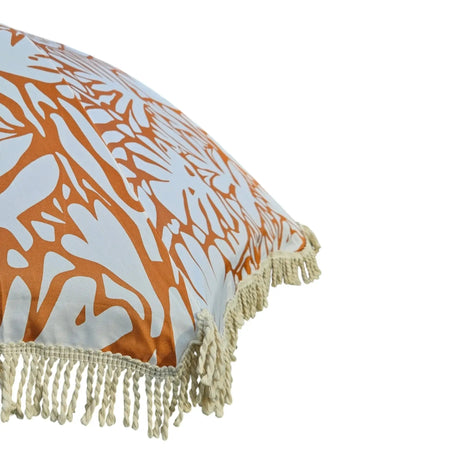 Sonnenschirm Strandschirm Gartenschirm BOHO UV30+ Balkonschirm Fransen - Sonnenschirm