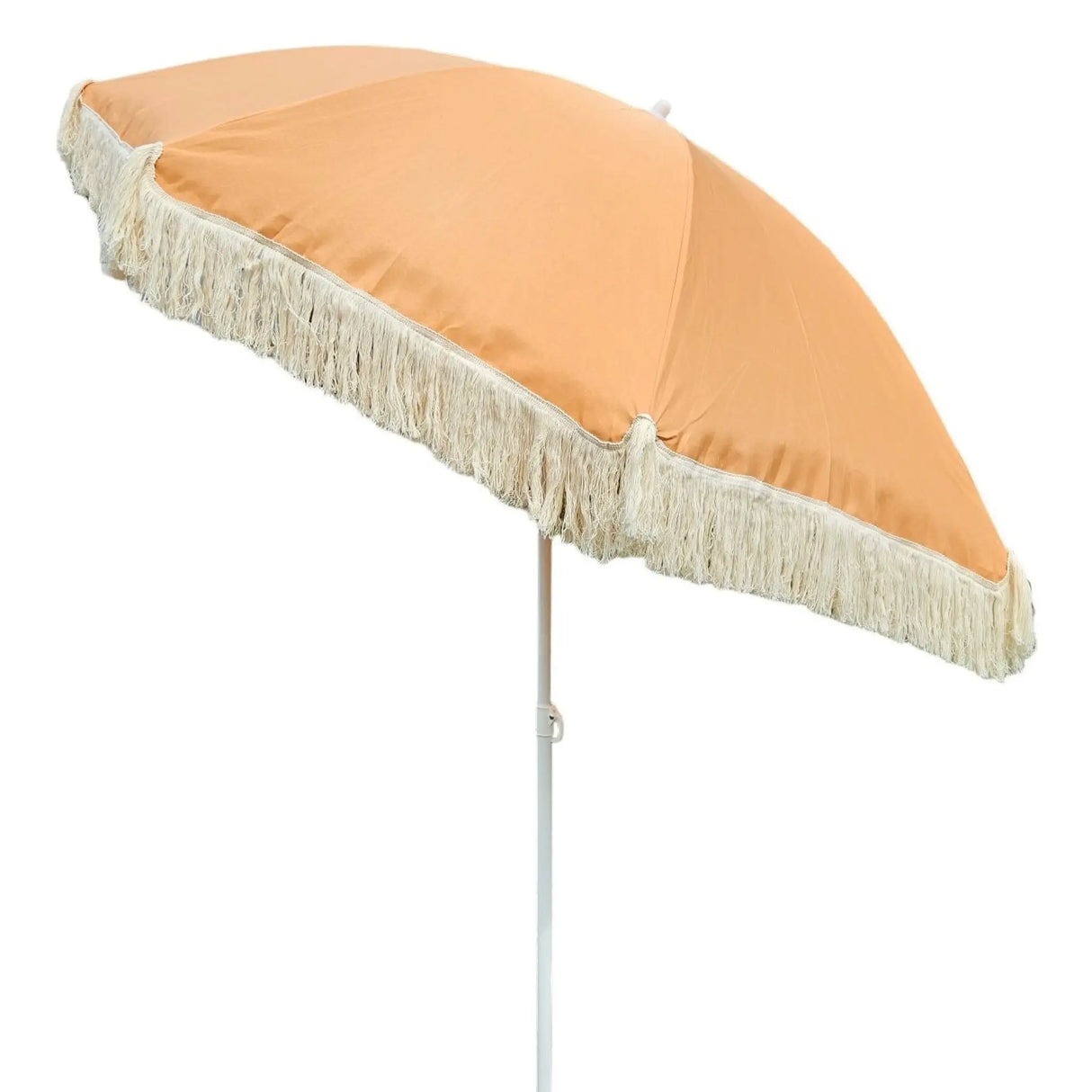 Sonnenschirm Strandschirm Schirm UV Schutz mit Fransen Tasche knickbar Ø 150 cm - Sonnenschirm