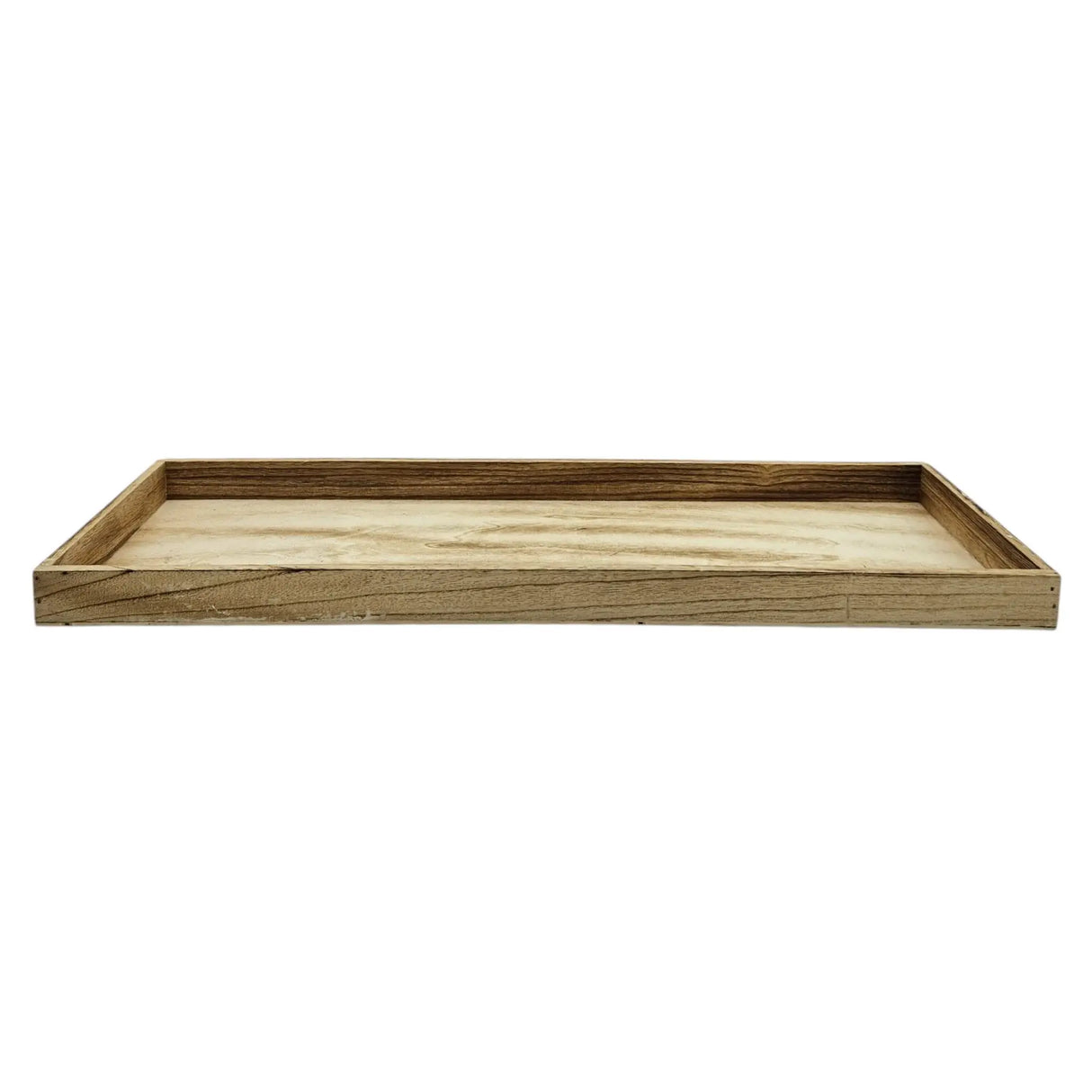Tablett Holz 3er Set Dekotablett 30-60 cm Holztablett Serviertablett Basteln - Dekotablett