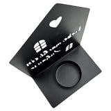 Teelichthalter Haus schwarz 2er Set Kerzenhalter Metall Zuhause Sprüche - Teelichthalter