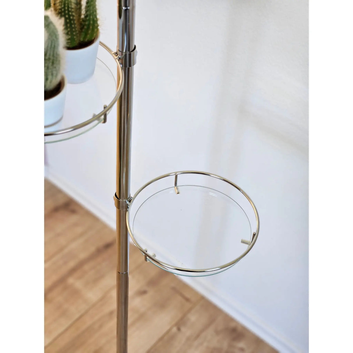 Teleskop-Blumenregal 175-275 cm Pflanztreppe Blumentreppe Regal Pflanzenregal - Teleskop-Blumenregal