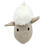 Türstopper Türsack Schaf Kuh Hund Türpuffer für Boden Stoff und Sand weiß beige - Türstopper