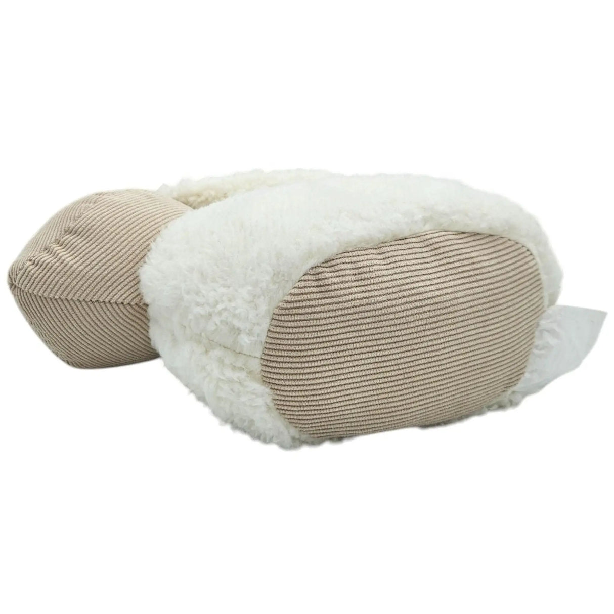 Türstopper Türsack Schaf Kuh Hund Türpuffer für Boden Stoff und Sand weiß beige - Türstopper