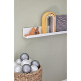 Photo ledge picture ledge floating shelf wooden shelf wall shelf shelves wall board white 58cm
