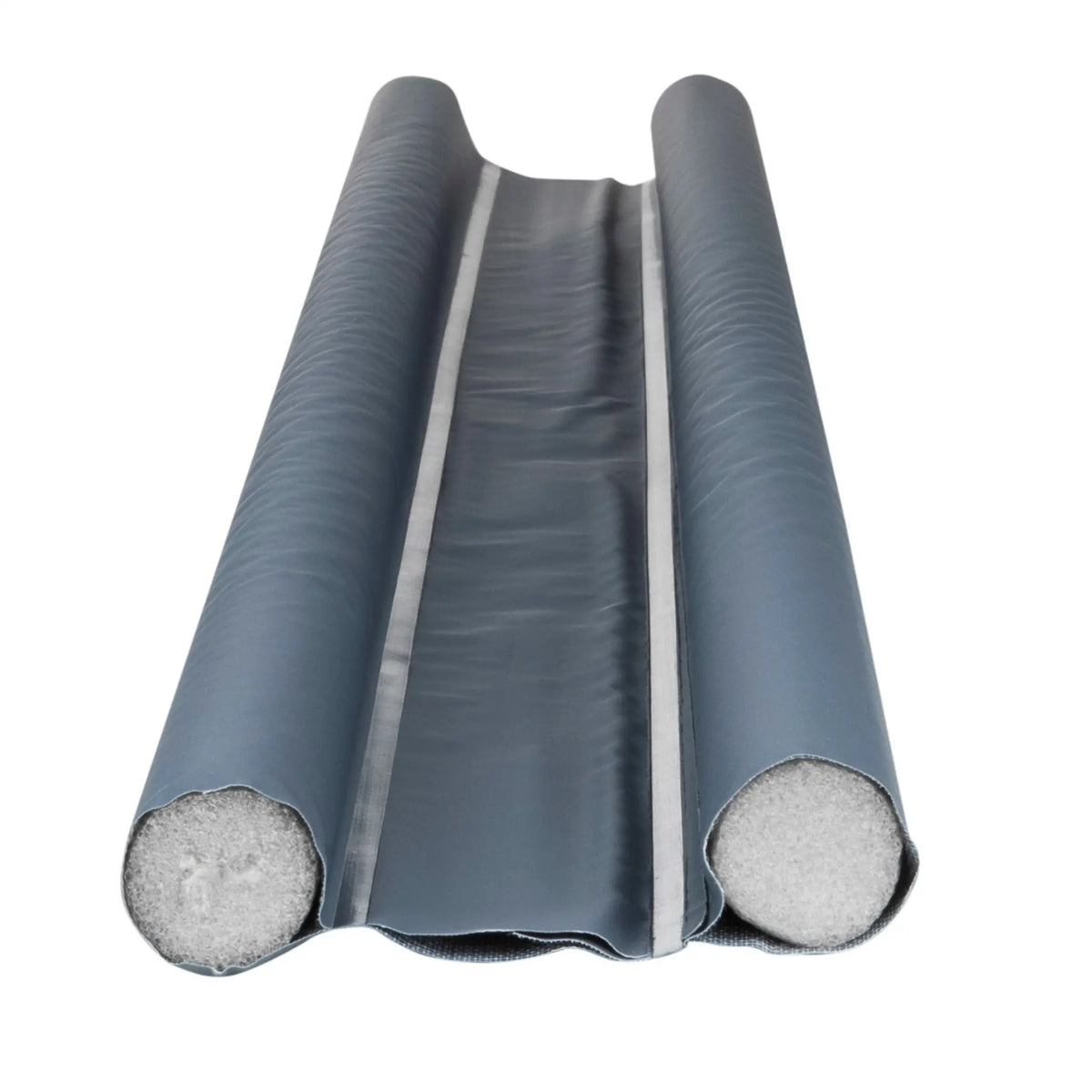 Zugluftstopper Doppeldichtung Türdichtung grau Energiesparend 2er SET 95 cm KÜRZBAR - Zugluftstopper