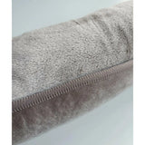 Zugluftstopper Windstopper Türwindstopper Zugluft Microfaser 90 cm Hellgrau - Türwindstopper